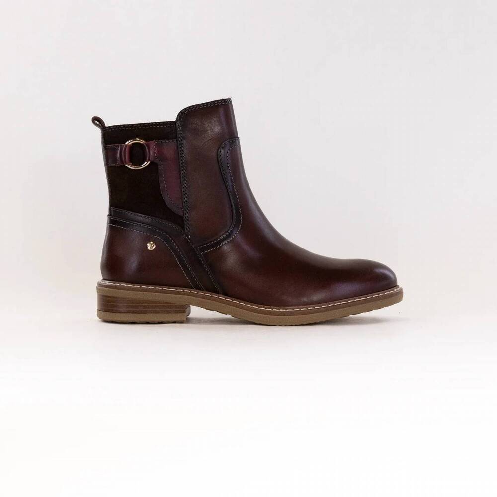 NEW PIKOLINOS women's aldaya classic high ankle boots in caoba